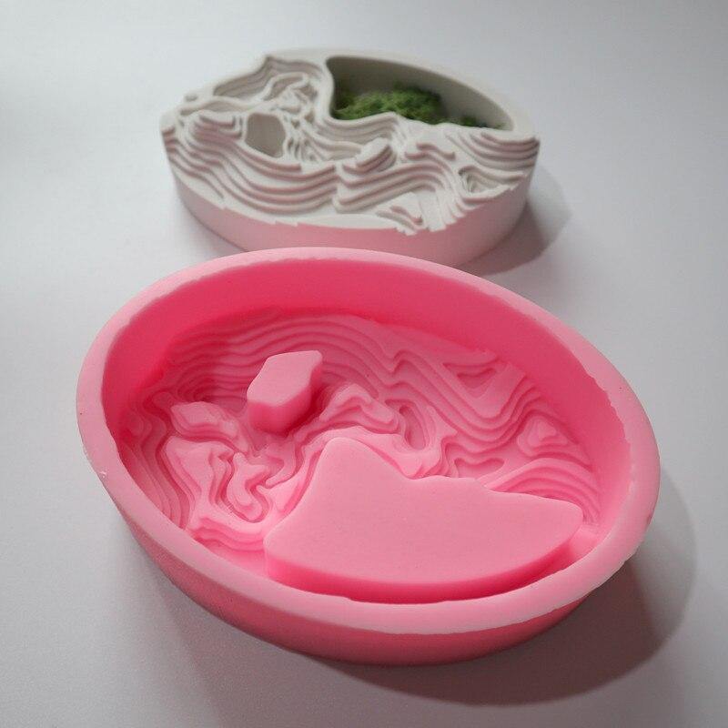 Creative Rockery Flower Pot Mold - MaviGadget