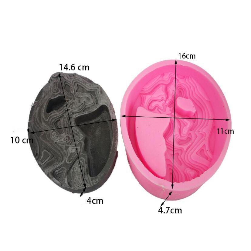 Creative Rockery Flower Pot Mold - MaviGadget
