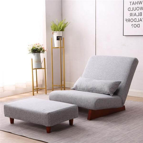 Japanese Style Floor Folding Single Sofa Chair - MaviGadget