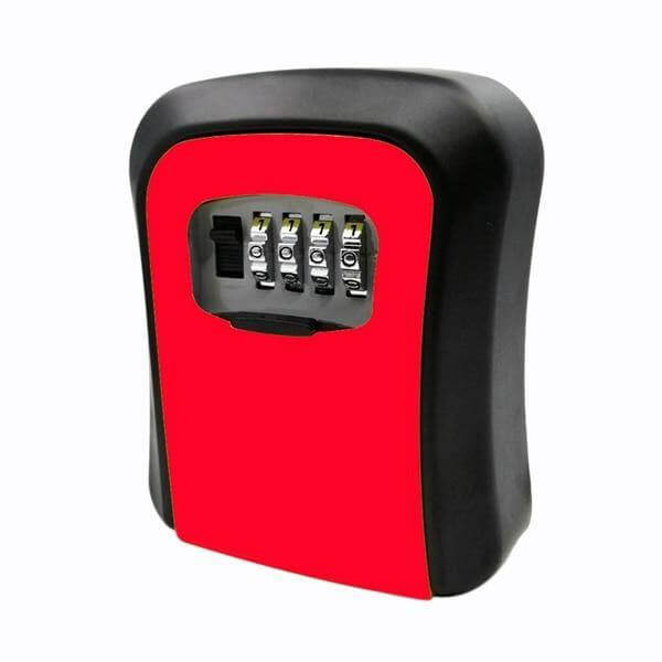 Weatherproof 4-Digit Combination Key Storage Lock Box - MaviGadget