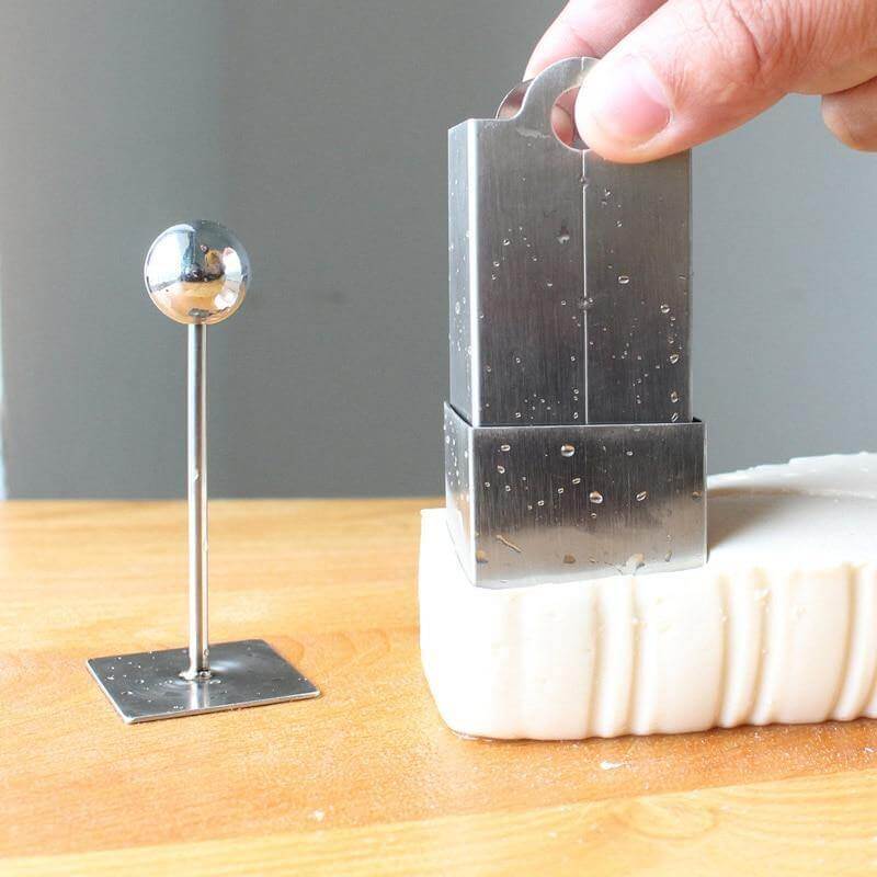 Handy Square Manual Press Tofu Cheese Slicer - MaviGadget