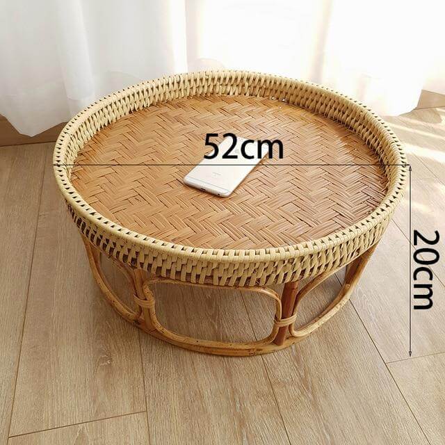 Rattan Picnic Tray Table - MaviGadget
