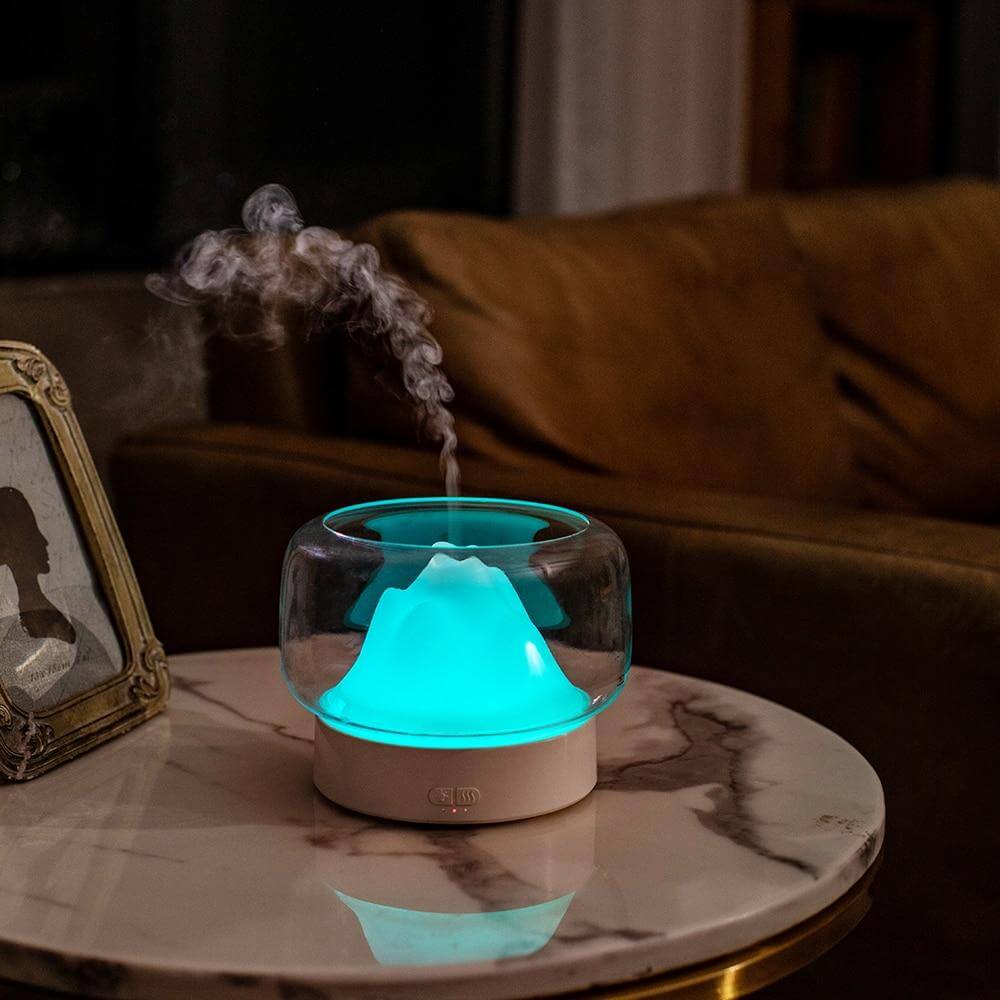 Moutain View Essential Oil Aromatherapy Diffuser Lamp - MaviGadget