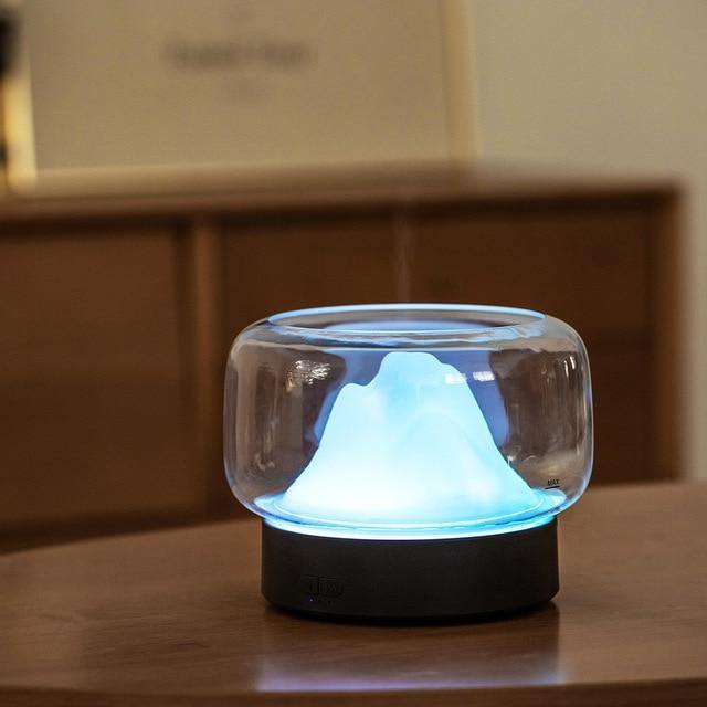Moutain View Essential Oil Aromatherapy Diffuser Lamp - MaviGadget