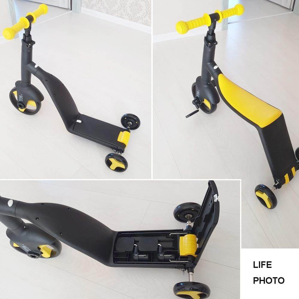 3in1 Scooter Tricycle Fun Kids Bike - MaviGadget