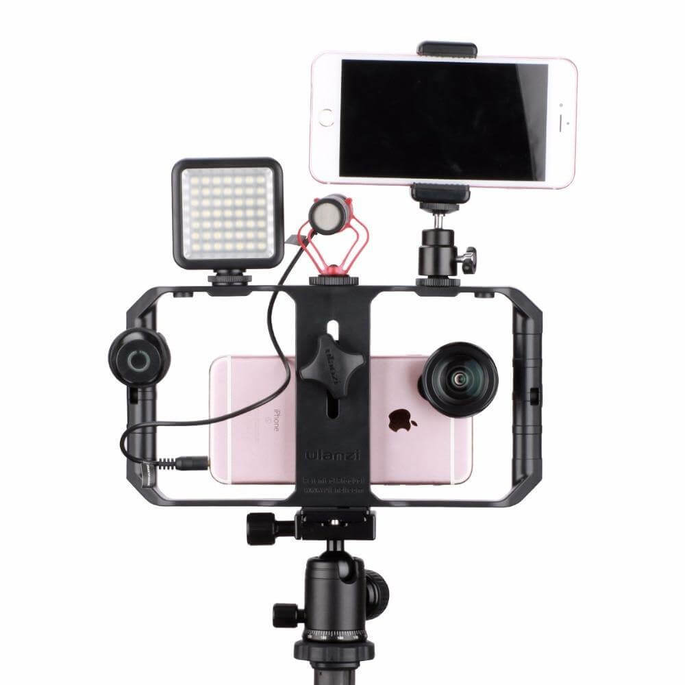 Vlogger Smartphone Tripod Mount Stand Stabilizer - MaviGadget