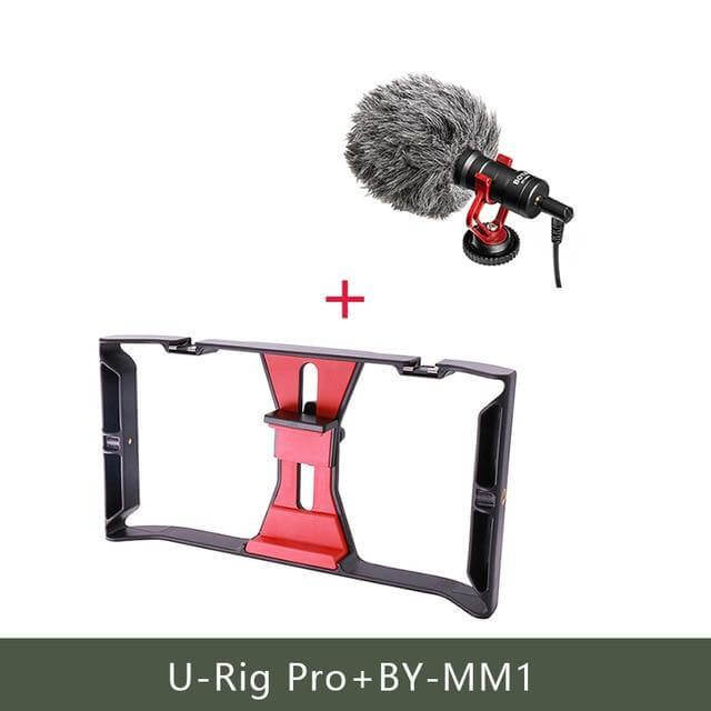 Vlogger Smartphone Tripod Mount Stand Stabilizer - MaviGadget