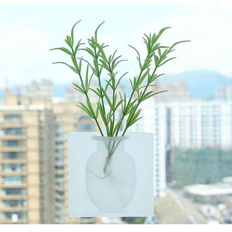 Sticky Silicone Plant Flower Vase - MaviGadget