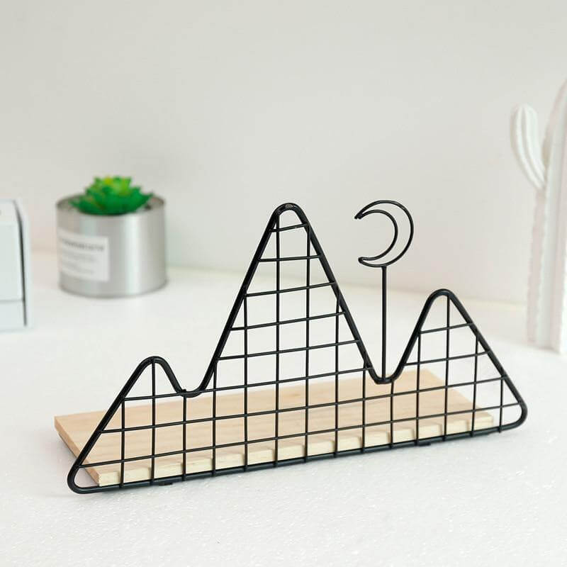 Nordic Style Metal Wall Shelf - MaviGadget