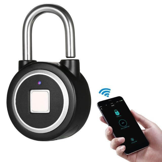 Smart Anti-theft Fingerprint Keyless Padlock - MaviGadget