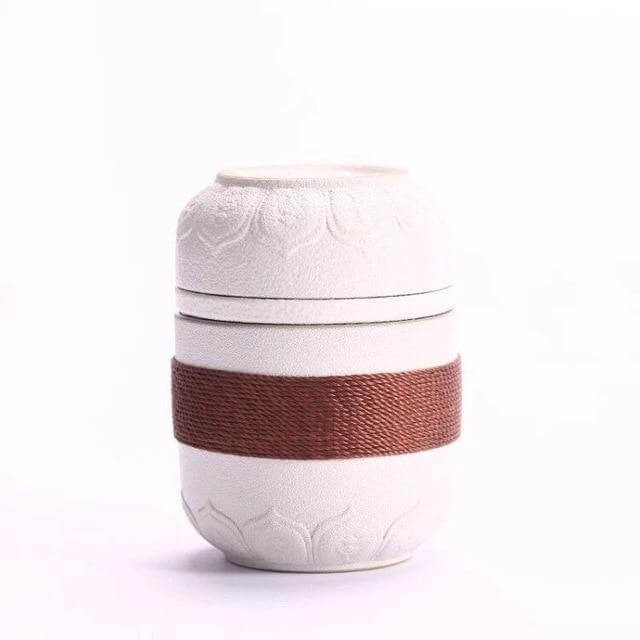 Portable Chinese Kung Fu Ceramic Tea Mug - MaviGadget