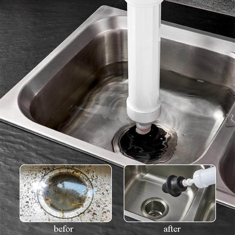 High Pressure Toilet Air Drain Blaster Pump - MaviGadget
