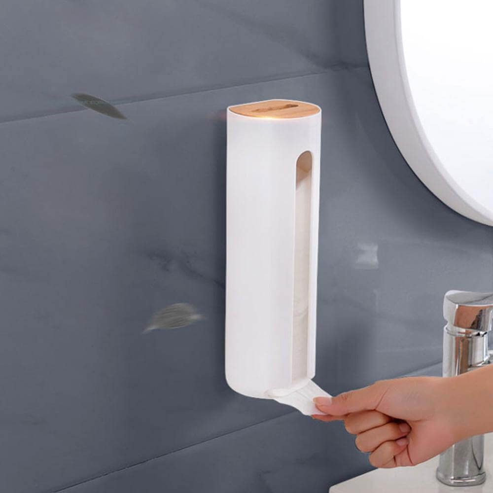 Nordic Wall Mount Cotton Dispenser - MaviGadget