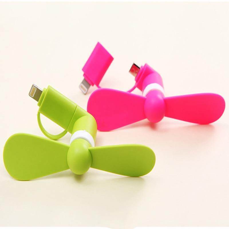 Flexible Phone Mini Fan - MaviGadget