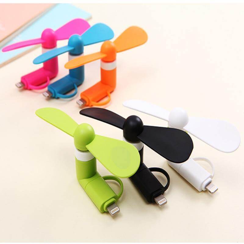 Flexible Phone Mini Fan - MaviGadget