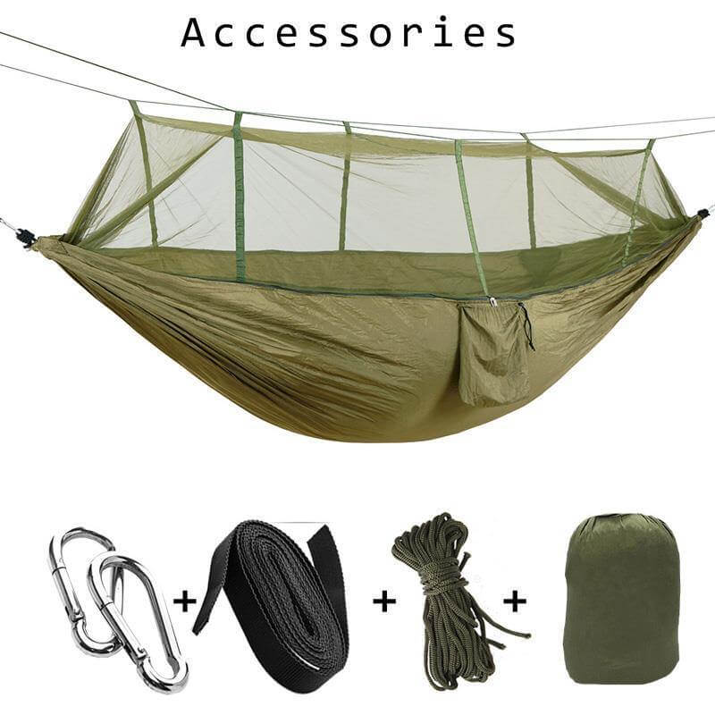 Portable Adventure Camping Outdoor Mosquito Net Hammock - MaviGadget