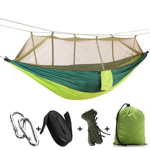 Portable Adventure Camping Outdoor Mosquito Net Hammock - MaviGadget