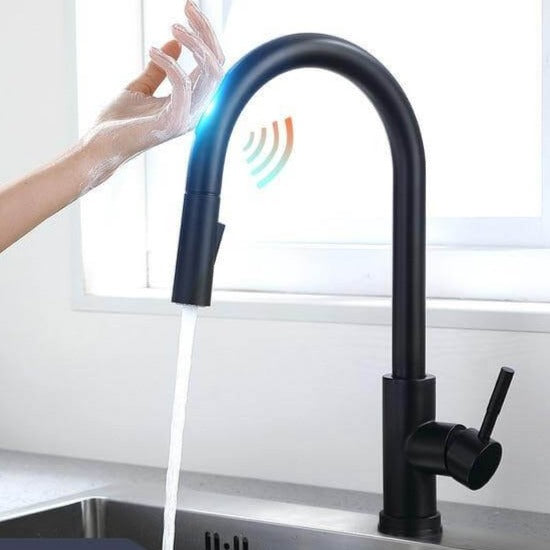 Smart Assistive Touch Control Kitchen Faucet - MaviGadget