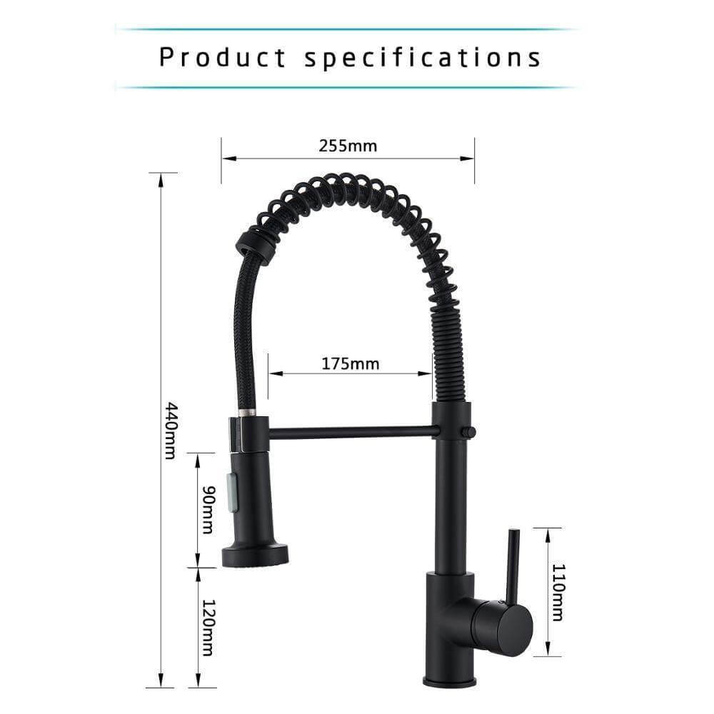 360 Degree Rotation Stream Sprayer Kitchen Faucet - MaviGadget