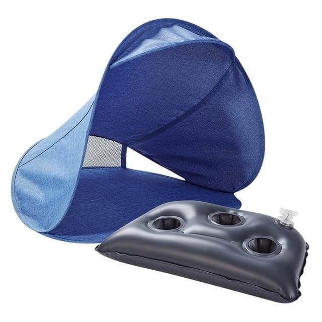 Beach Face Tent Umbrella with Air Pillow - MaviGadget