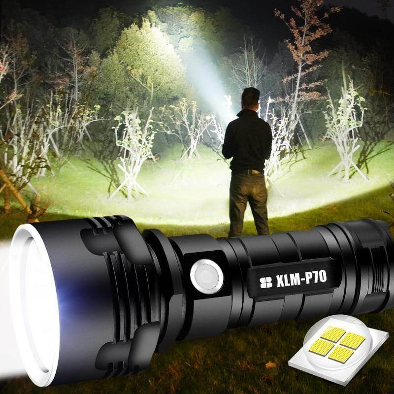 Ultra Powerful LED Flashlight - MaviGadget