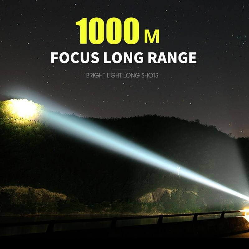 Ultra Powerful LED Flashlight - MaviGadget