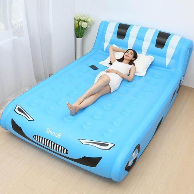 Portable Inflatable Double Air Bed Mattress - MaviGadget