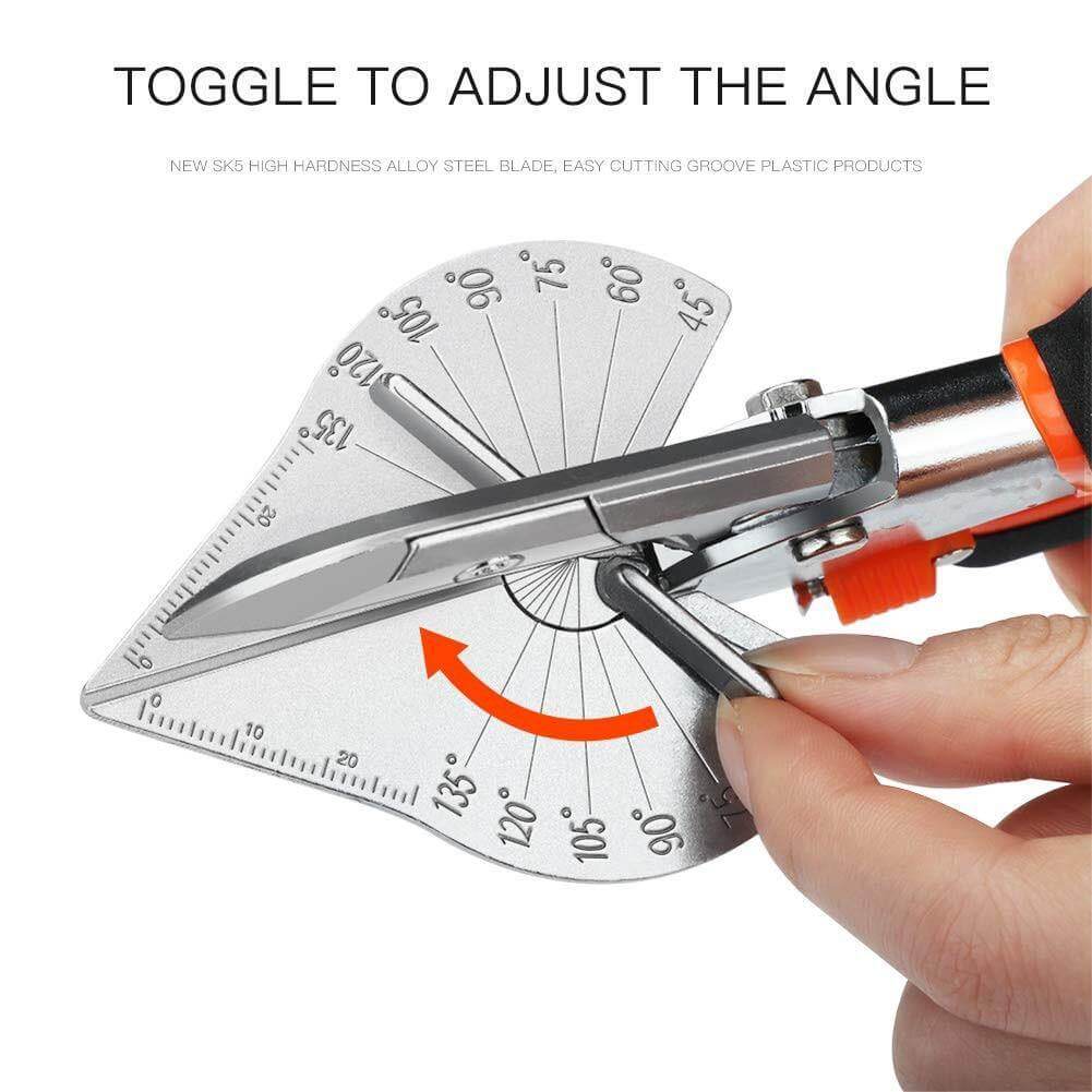 Multi-angle Multifunctional Wood Pipe Scissor Cutter Tool - MaviGadget