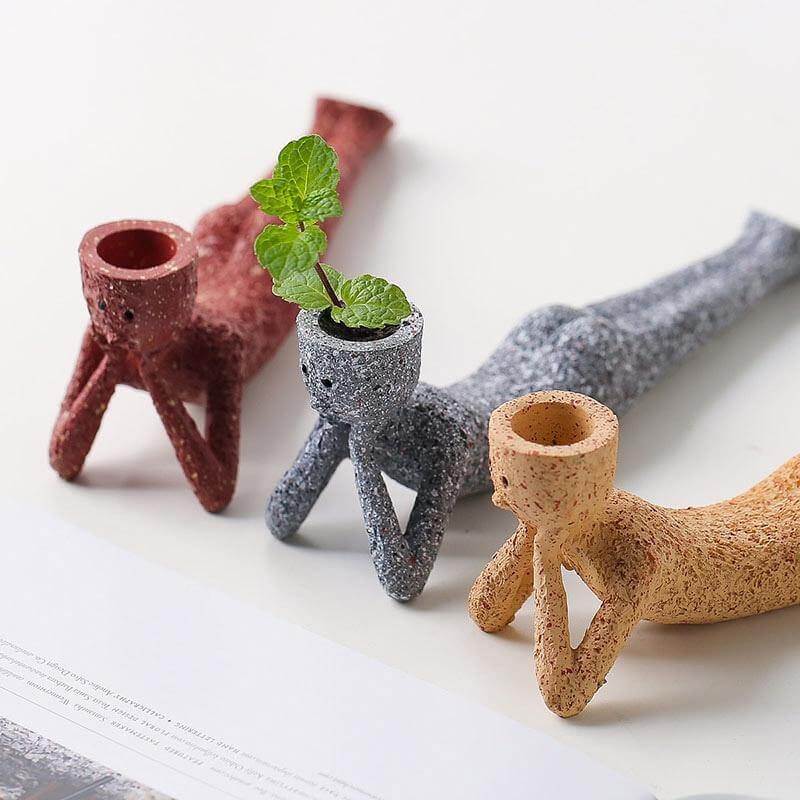 Nordic Creative Cut Portrait Flower Pots - MaviGadget