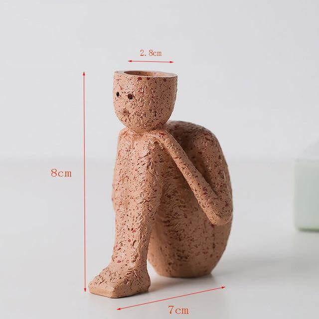 Nordic Creative Cut Portrait Flower Pots - MaviGadget