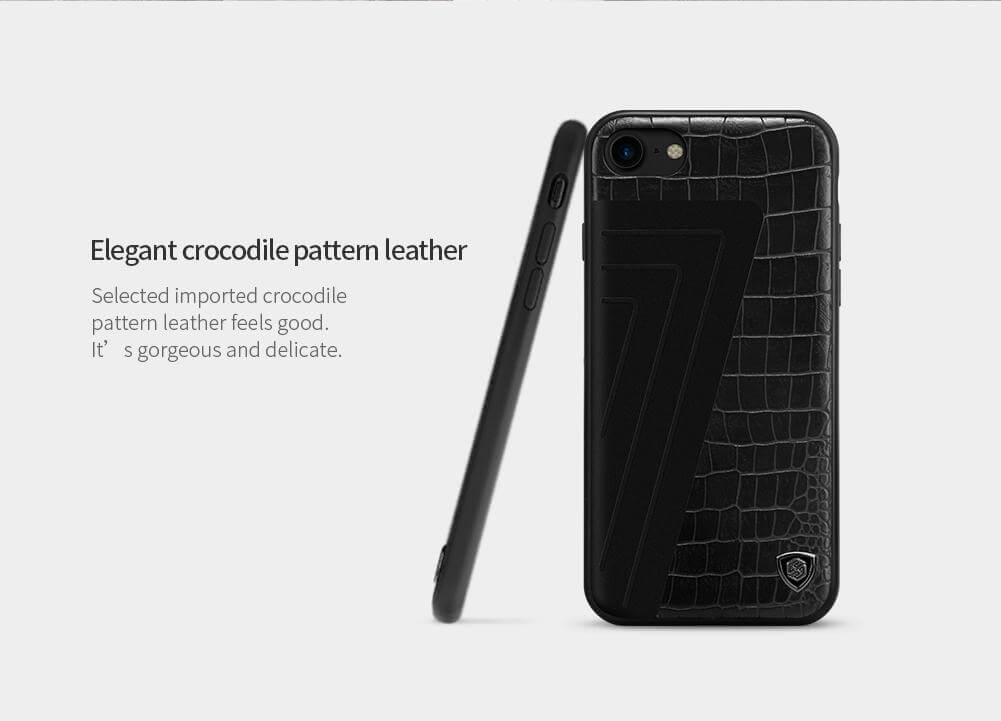 Leather+Aluminum+Soft Hybrid Back Cover Iphone Cases - MaviGadget