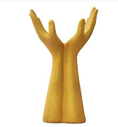 European Hand Model Ceramic Vase Decoration - MaviGadget