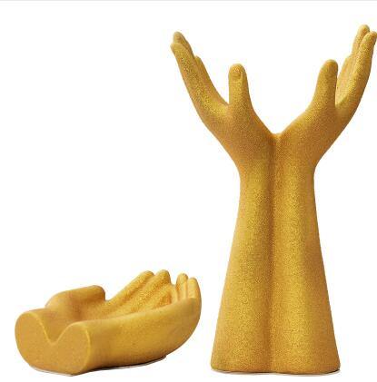 European Hand Model Ceramic Vase Decoration - MaviGadget