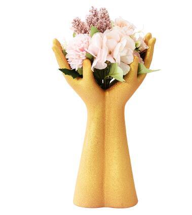 European Hand Model Ceramic Vase Decoration - MaviGadget
