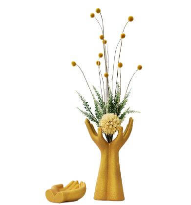 European Hand Model Ceramic Vase Decoration - MaviGadget