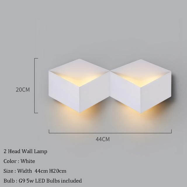 Creative Modern Geometric LED Wall Light - MaviGadget
