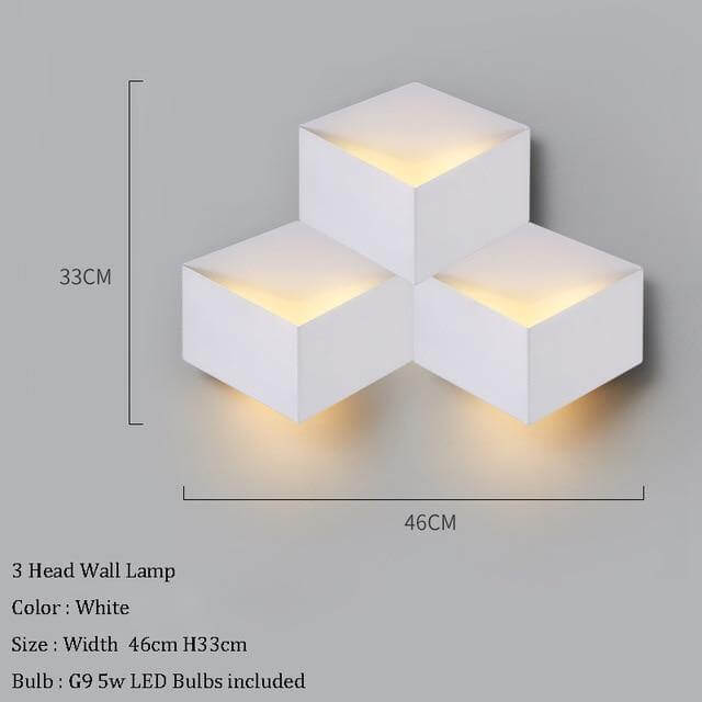 Creative Modern Geometric LED Wall Light - MaviGadget
