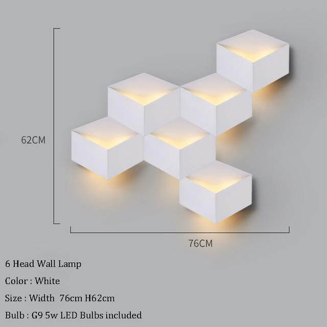 Creative Modern Geometric LED Wall Light - MaviGadget