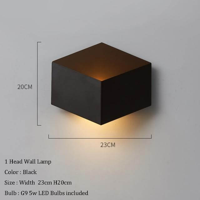 Creative Modern Geometric LED Wall Light - MaviGadget