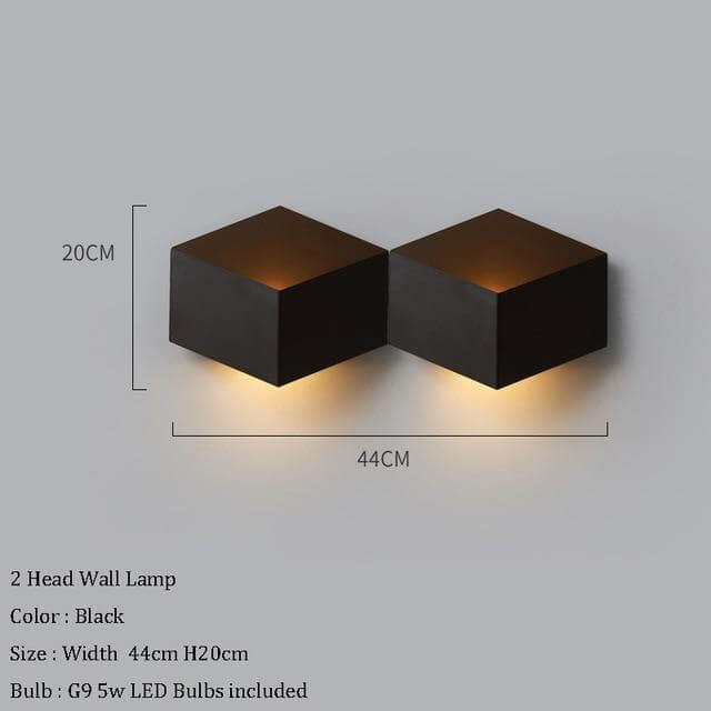 Creative Modern Geometric LED Wall Light - MaviGadget