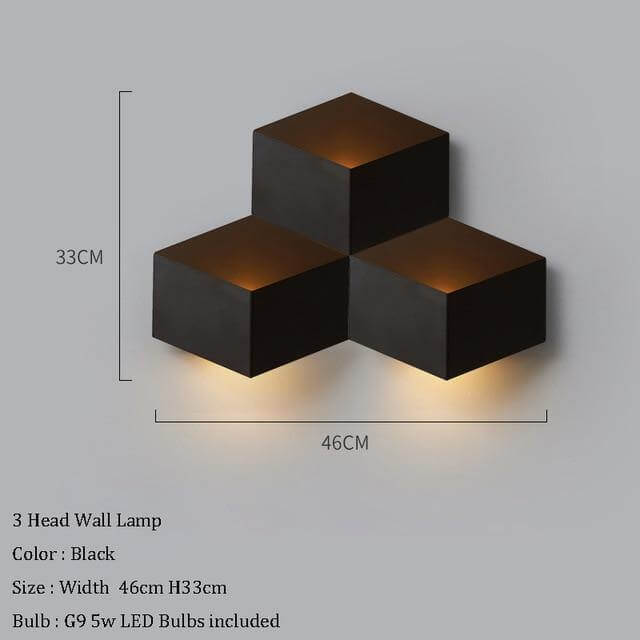 Creative Modern Geometric LED Wall Light - MaviGadget