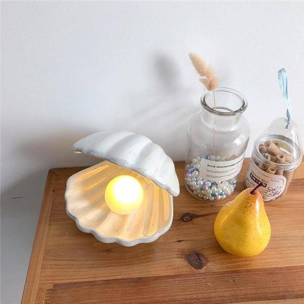 Portable Pearl in Shell Night Light - MaviGadget