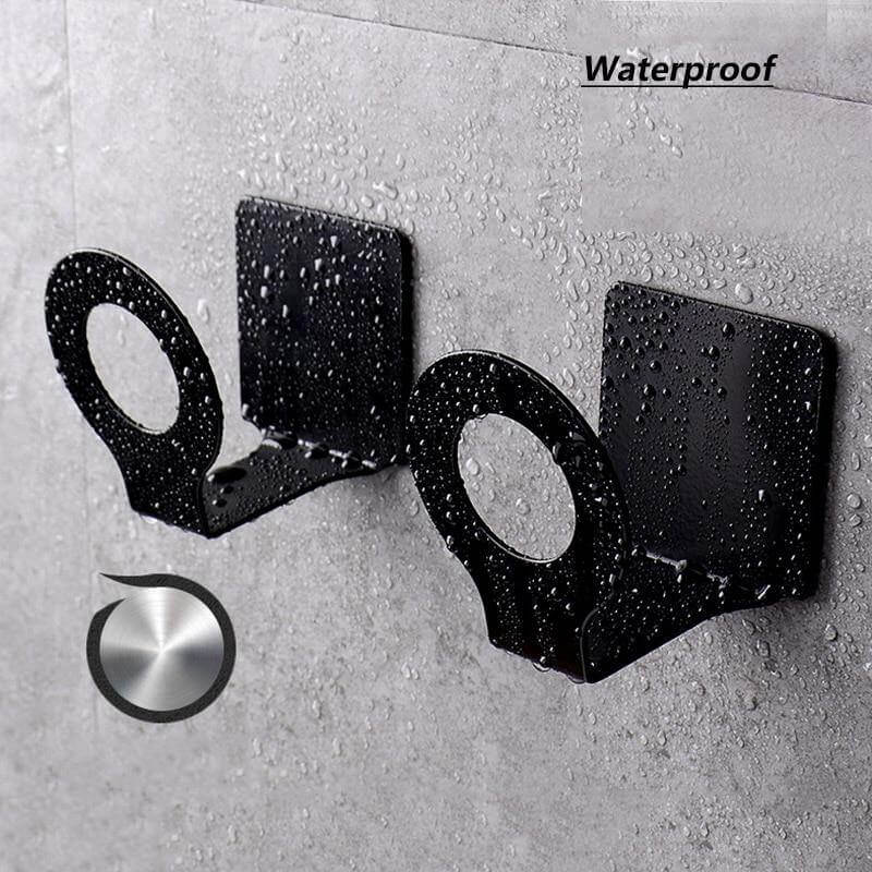 Mat Black No Drill Metal Kitchen Storage - MaviGadget