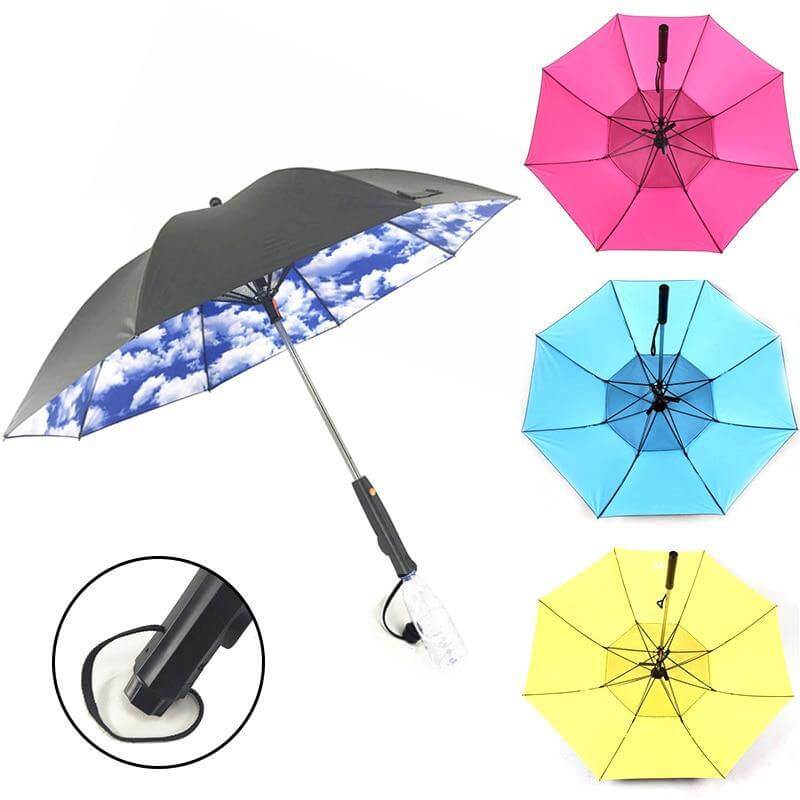 Spray Fan Cooling Umbrella - MaviGadget