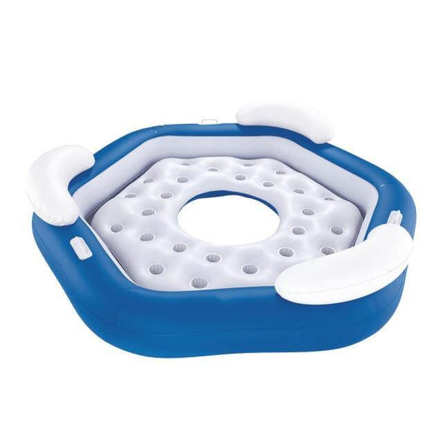 Inflatable Three People Floating Swimming Ring - MaviGadget