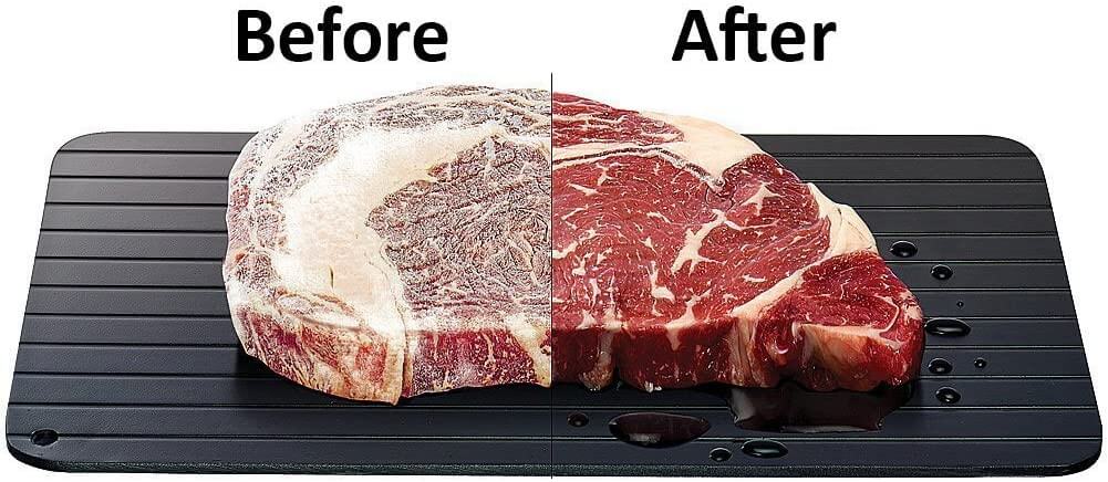 Defrosting Meat Tray without Electricity - MaviGadget