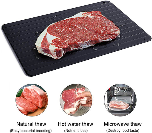 Defrosting Meat Tray without Electricity - MaviGadget