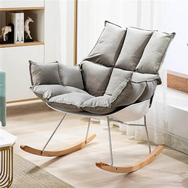 Modern Nordic Casual Rocking Chair - MaviGadget