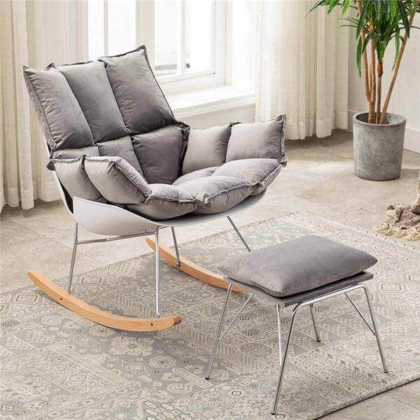 Modern Nordic Casual Rocking Chair - MaviGadget