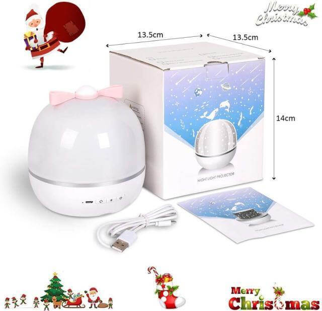 360 Degree Rotating Projection Night Lamp - MaviGadget